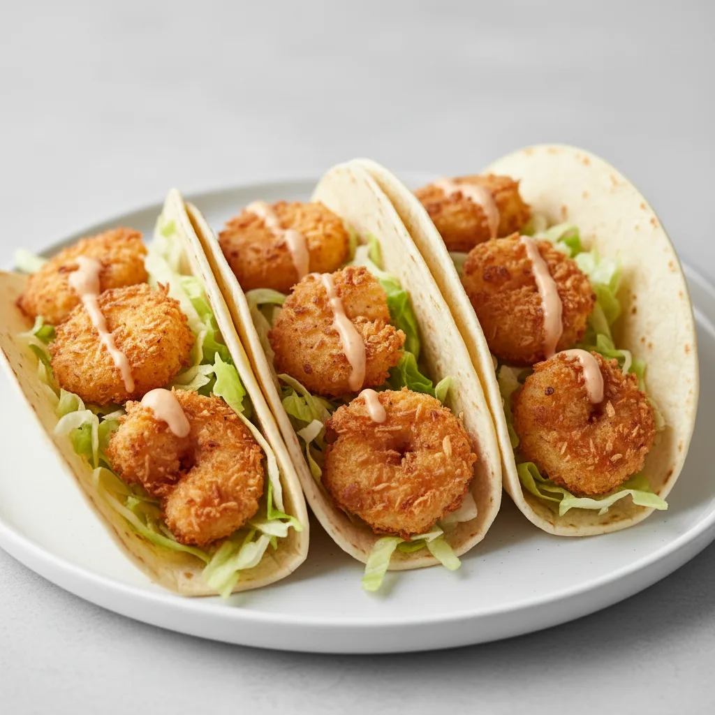 Coconut Shrimp Tacos Coconut Shrimp Tacos