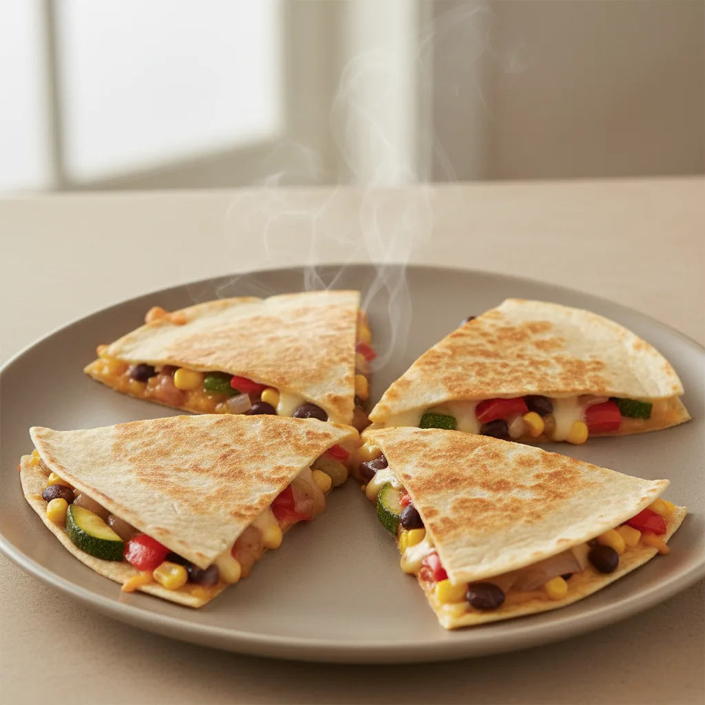Vegetable Quesadilla Vegetable Quesadilla