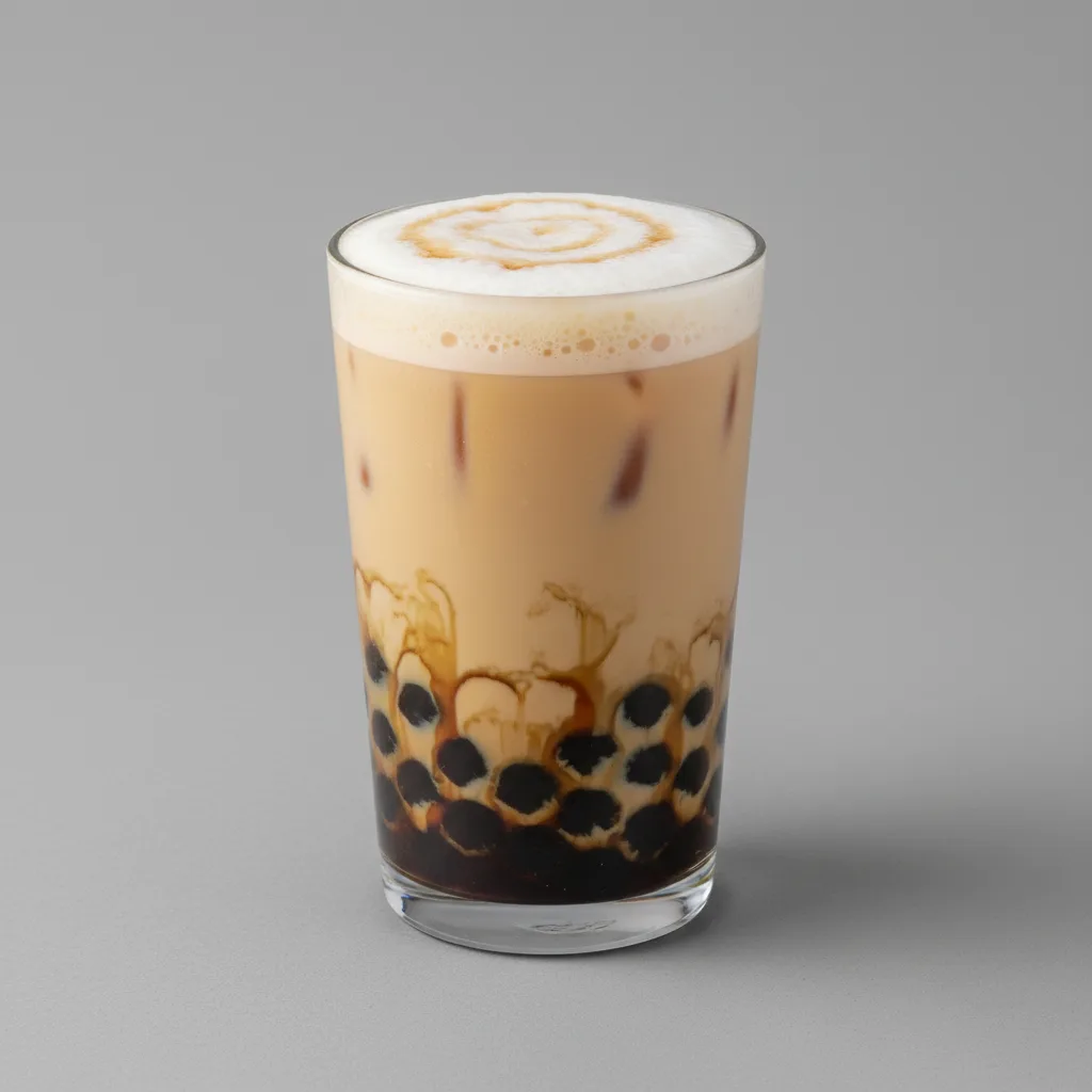 Brown Sugar Milk Tea with Boba Brown Sugar Milk Tea with Boba