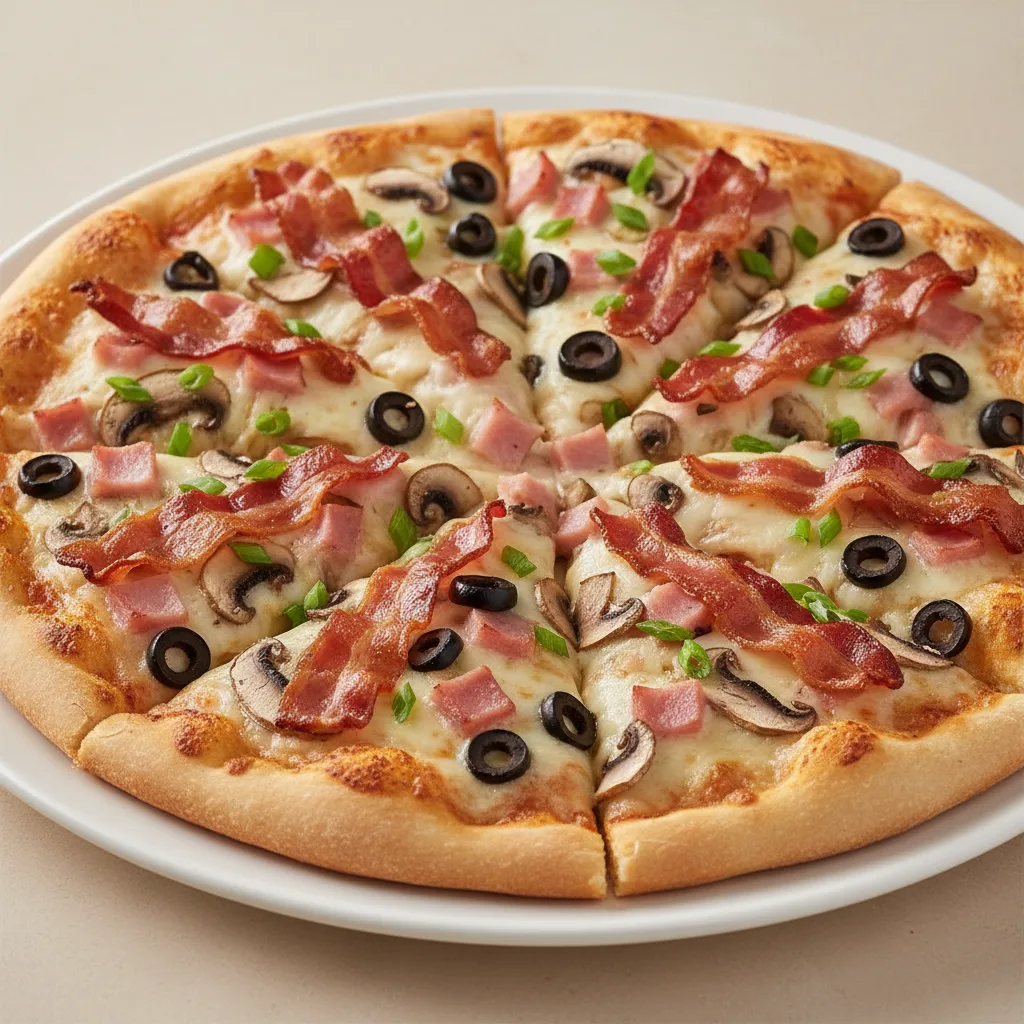Gluten-Free Sizzlin' Bacon Pizza Gluten-Free Sizzlin' Bacon Pizza