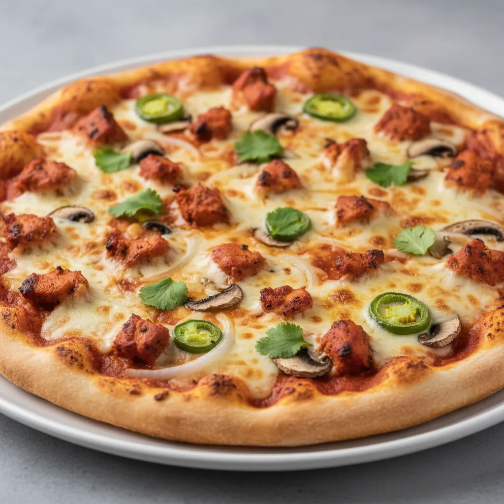 Spicy Himalayan Pizza Spicy Himalayan Pizza