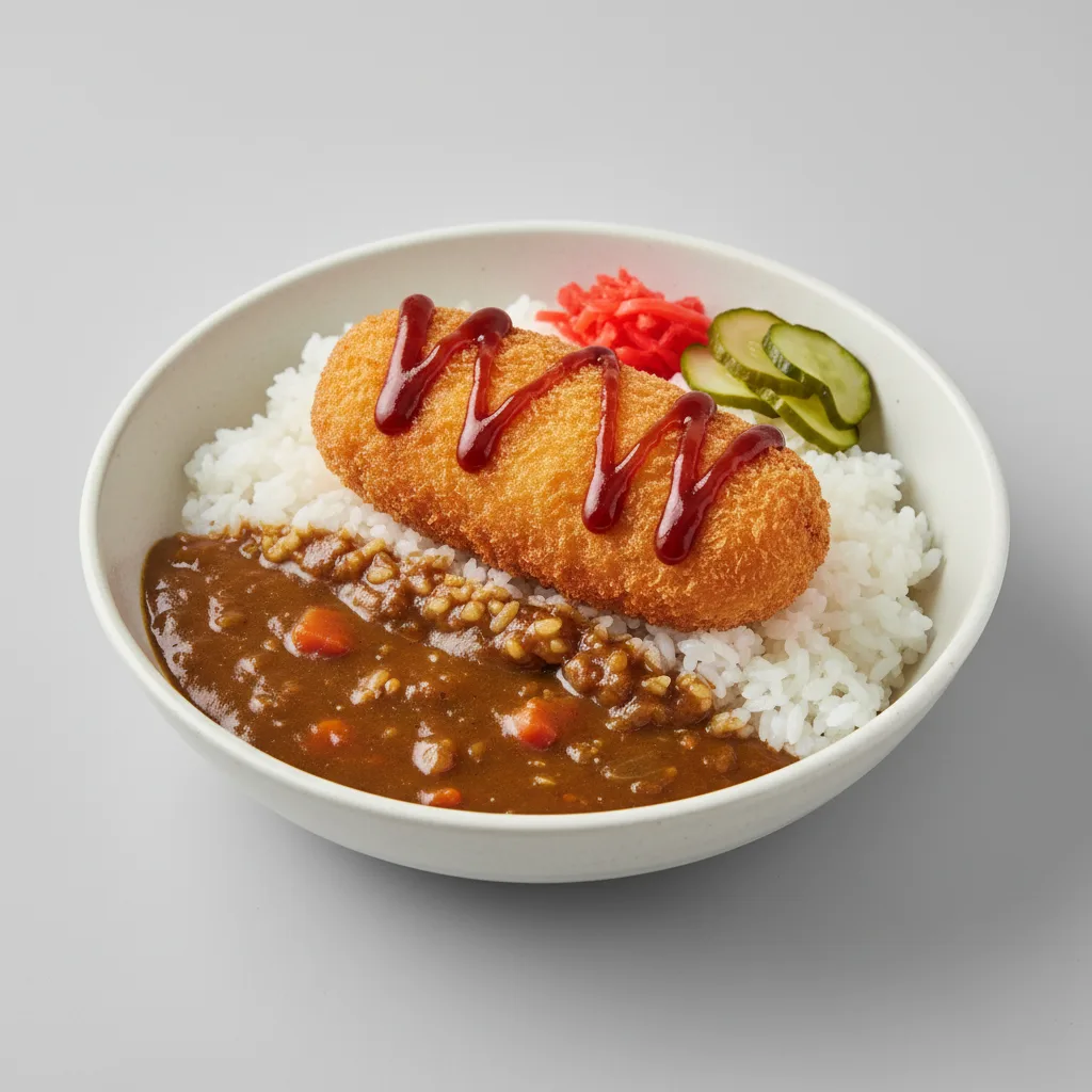 Croquette Curry Don Croquette Curry Don