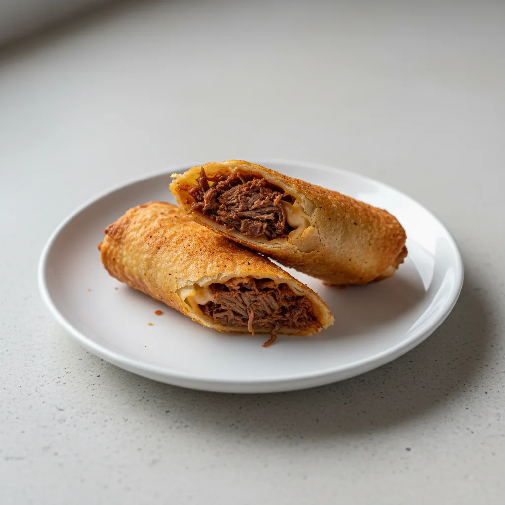 Birria Egg Rolls