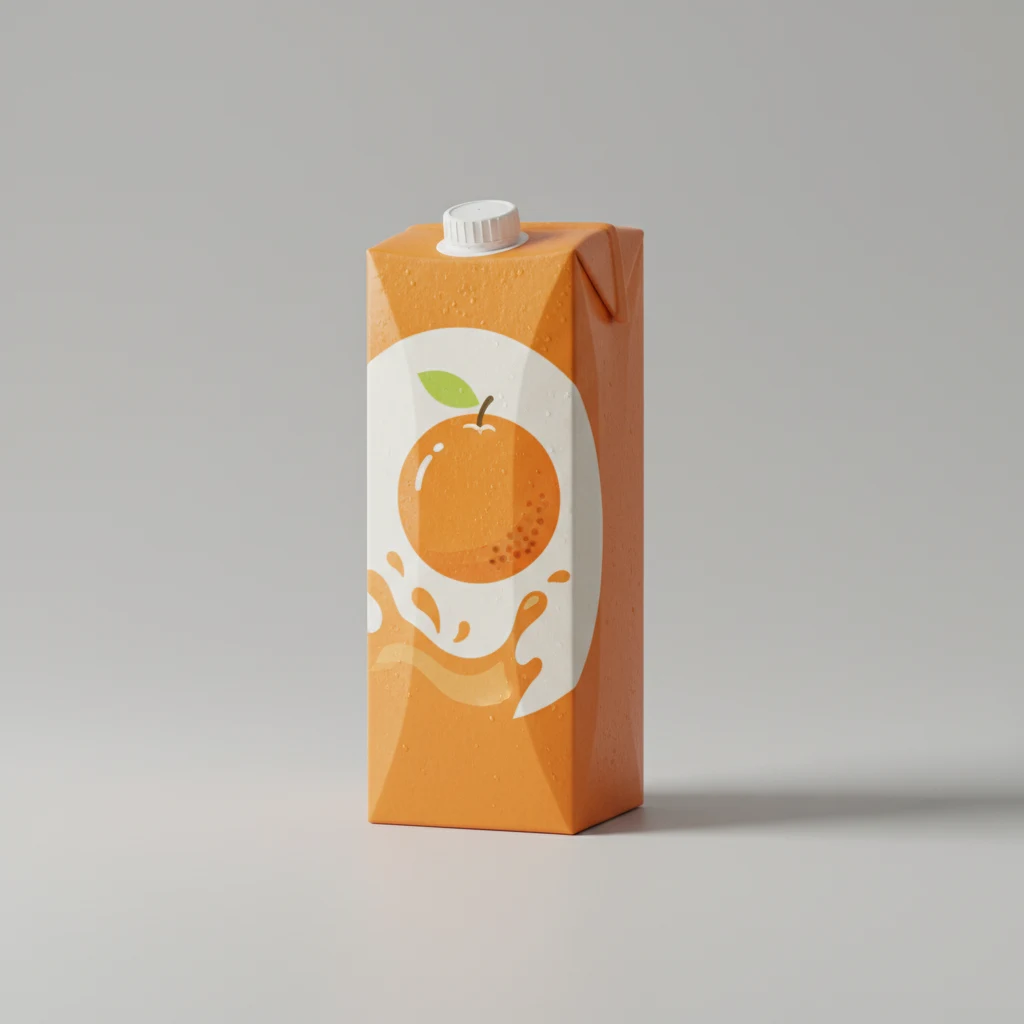 Half-Gallon Orange Juice Box Half-Gallon Orange Juice Box