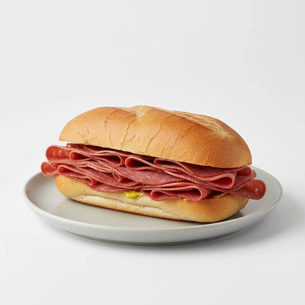 Kosher Salami Sandwich Kosher Salami Sandwich