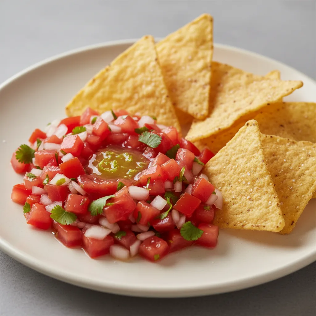 Fresh Salsa and Chips Fresh Salsa and Chips