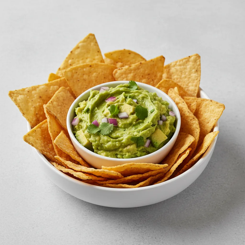 Guacamole and Chips Guacamole and Chips
