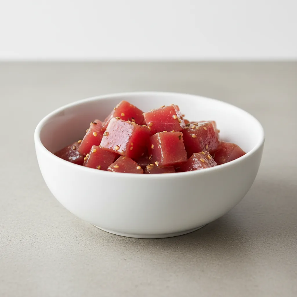 Tuna Poke in Ponzu Tuna Poke in Ponzu
