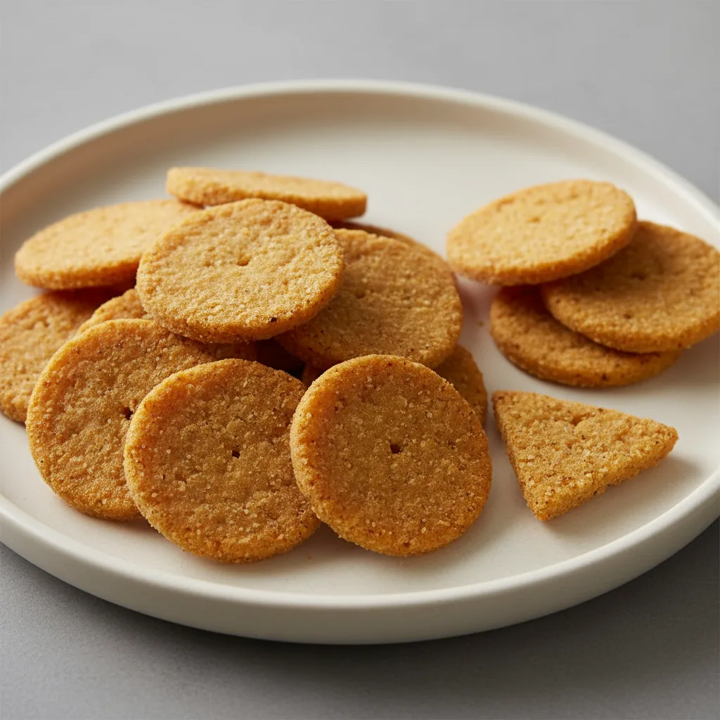 Chickpea Crackers Chickpea Crackers