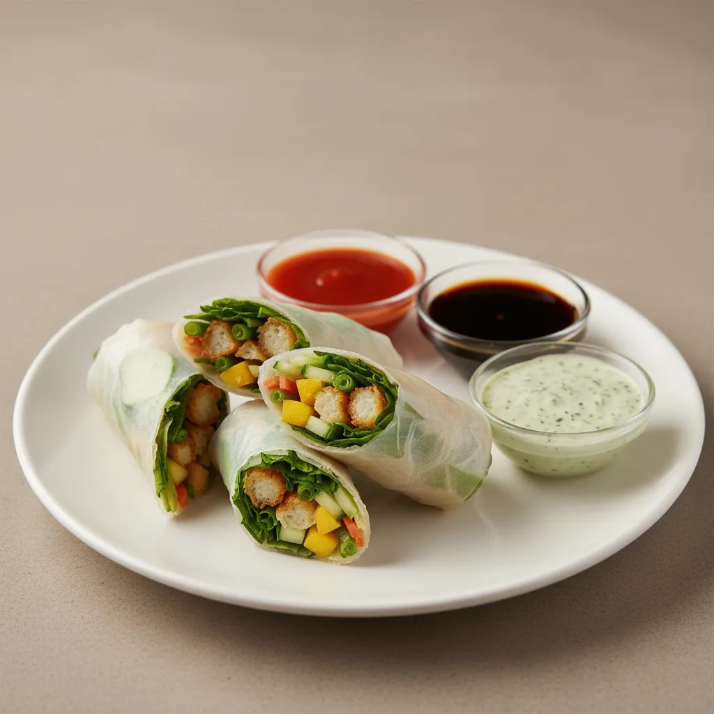 Vegetable Crunch Spring Roll Vegetable Crunch Spring Roll