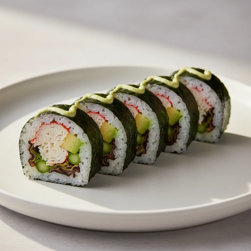 Crabmeat Asparagus Roll Crabmeat Asparagus Roll