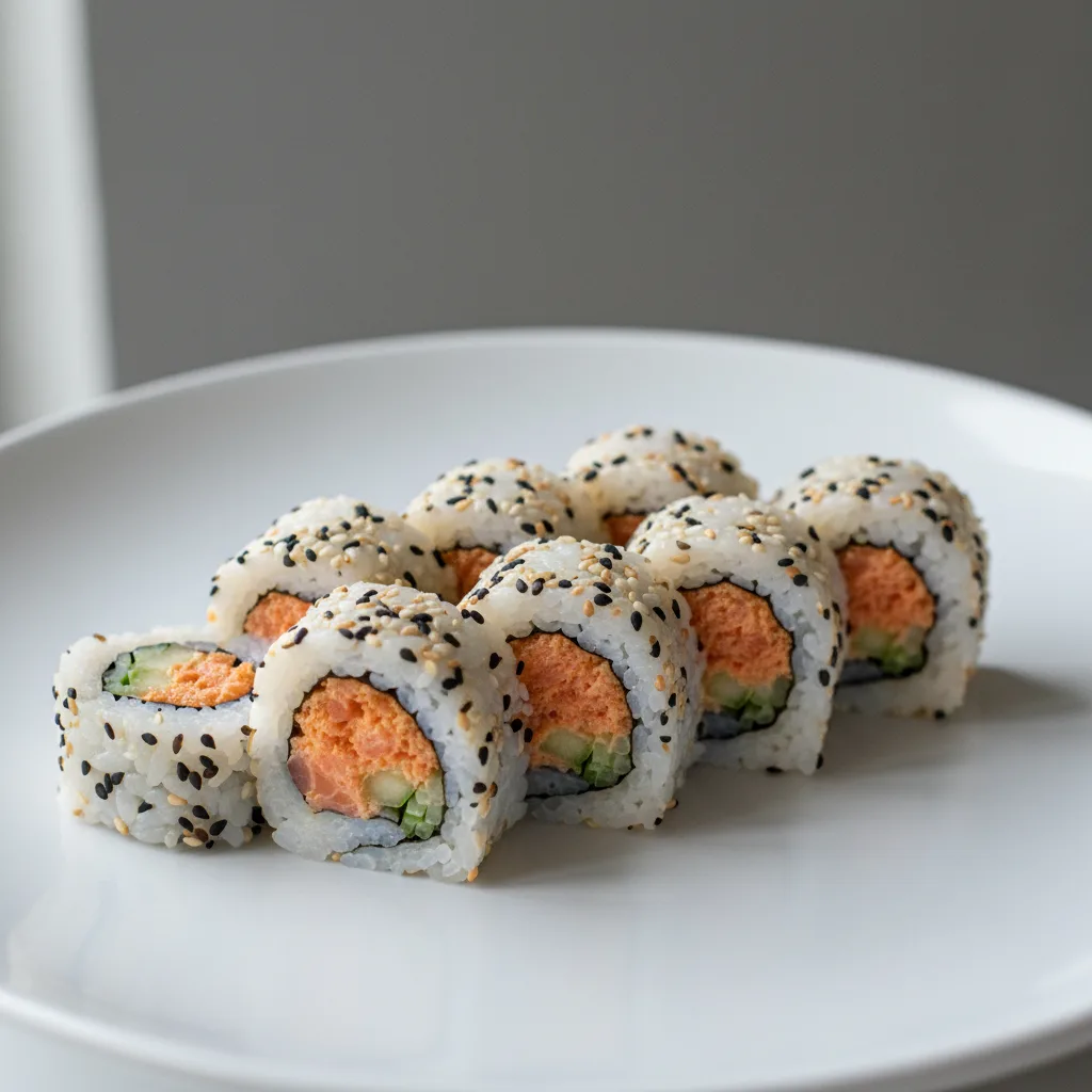 Spicy Salmon Roll Spicy Salmon Roll
