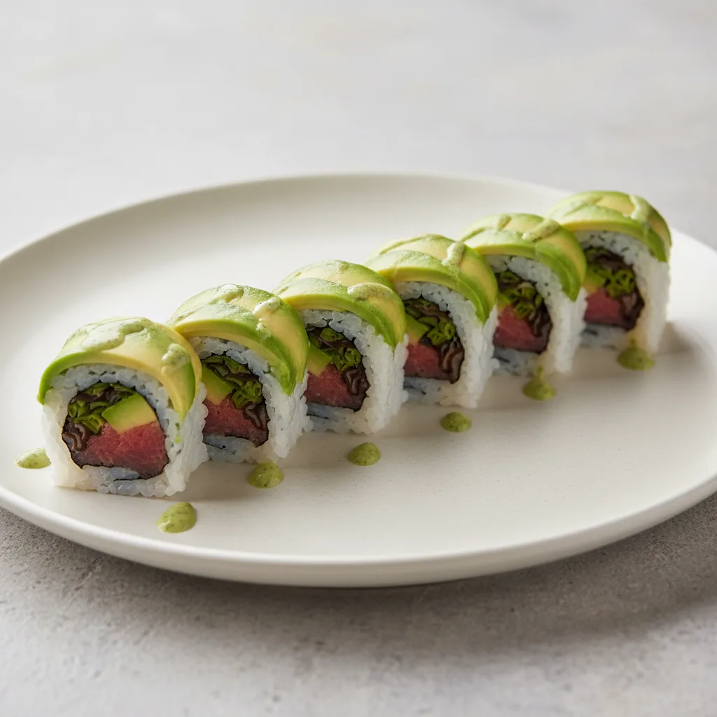 Spicy Tuna Asparagus Roll Spicy Tuna Asparagus Roll