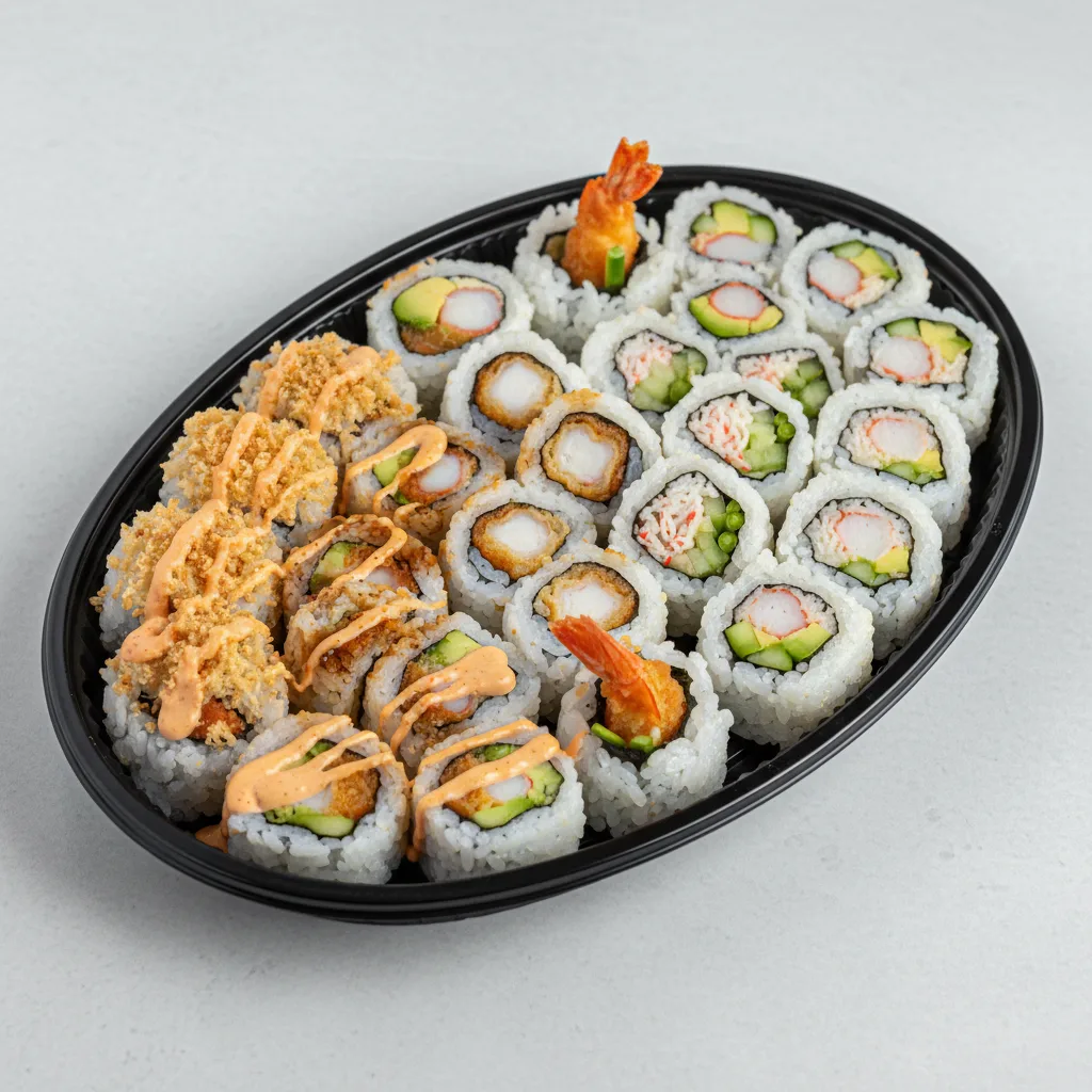 Ebisu Cooked Sushi Roll Tray Ebisu Cooked Sushi Roll Tray
