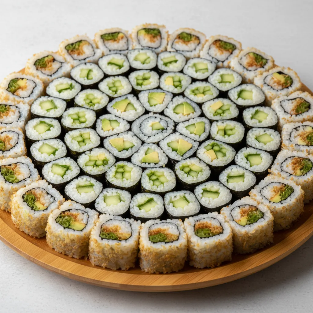 Ebisu Vegetarian Sushi Tray Ebisu Vegetarian Sushi Tray