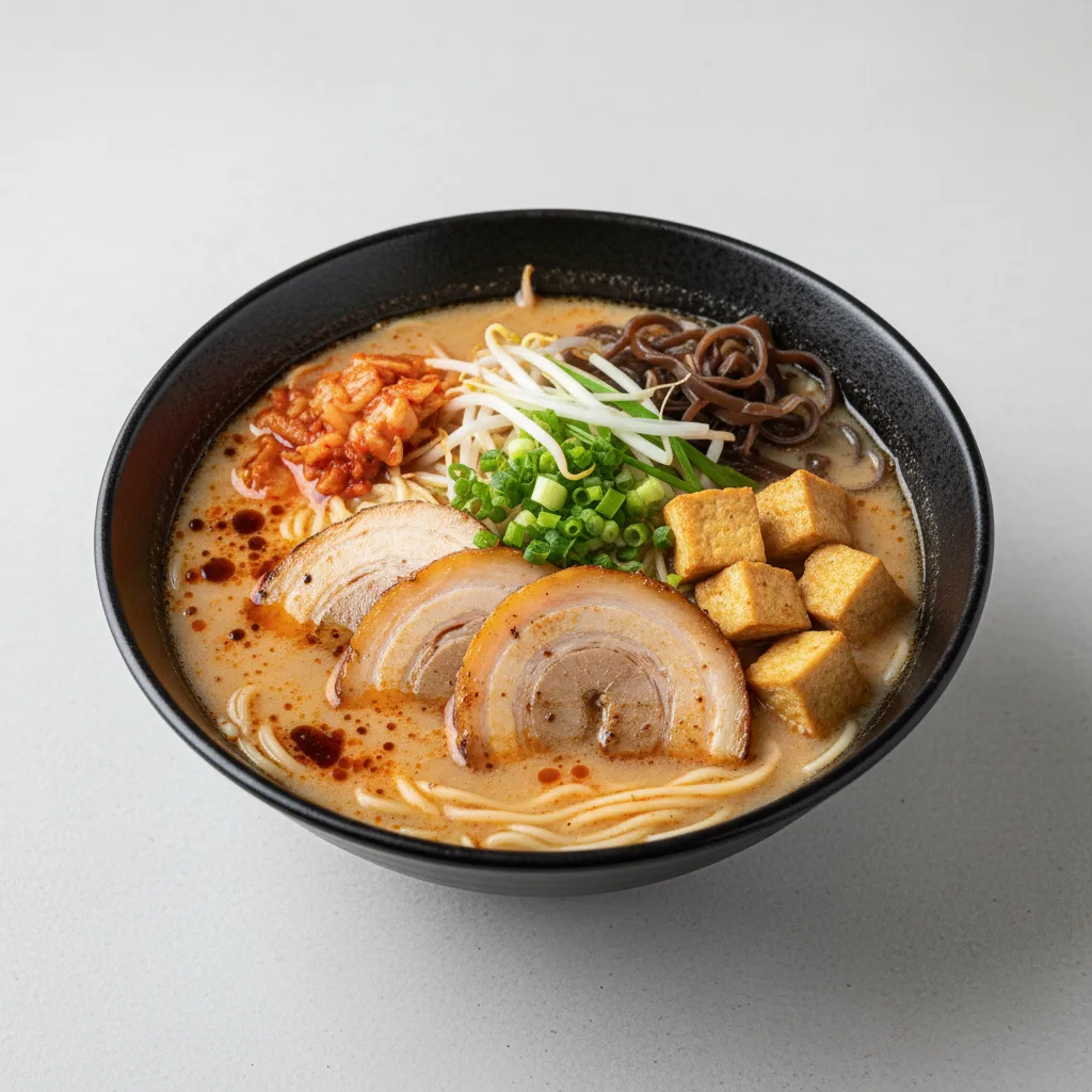 Regular Spicy Miso Tonkotsu Ramen Regular Spicy Miso Tonkotsu Ramen
