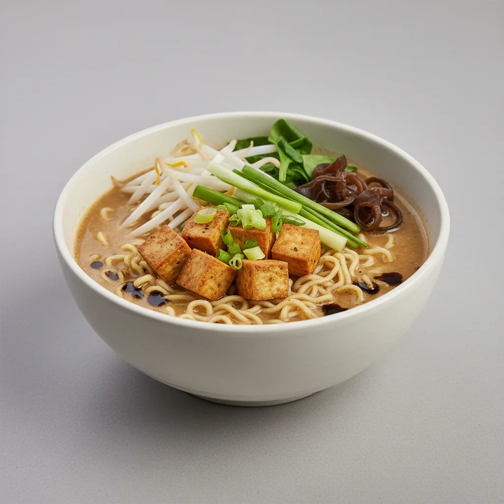 Small Tofu and Vegetable Miso Ramen Small Tofu and Vegetable Miso Ramen