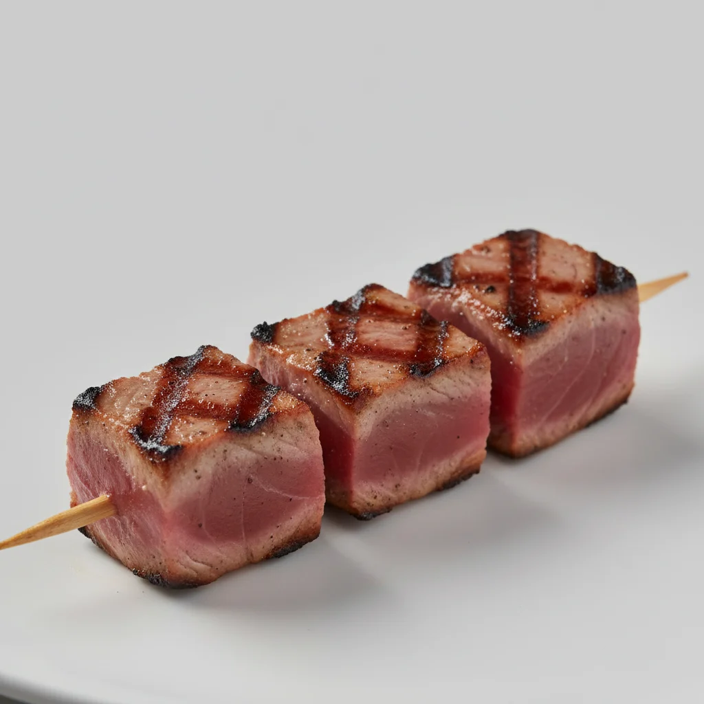 Ahi Tuna Souvlaki Ahi Tuna Souvlaki