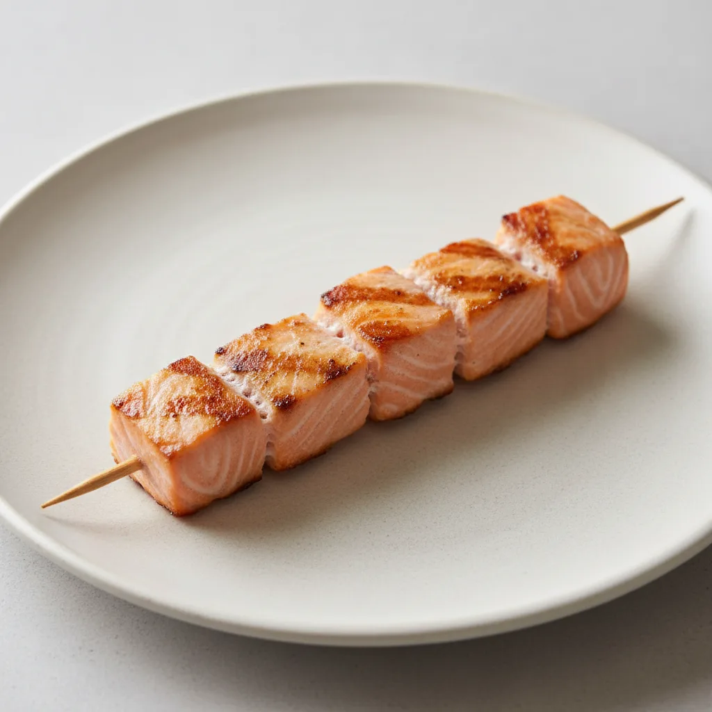 Salmon Souvlaki Salmon Souvlaki
