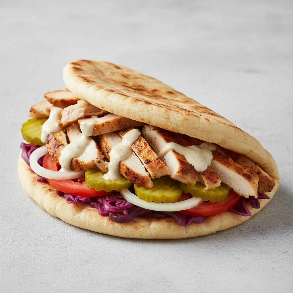 Chicken Shawarma Gyro Chicken Shawarma Gyro