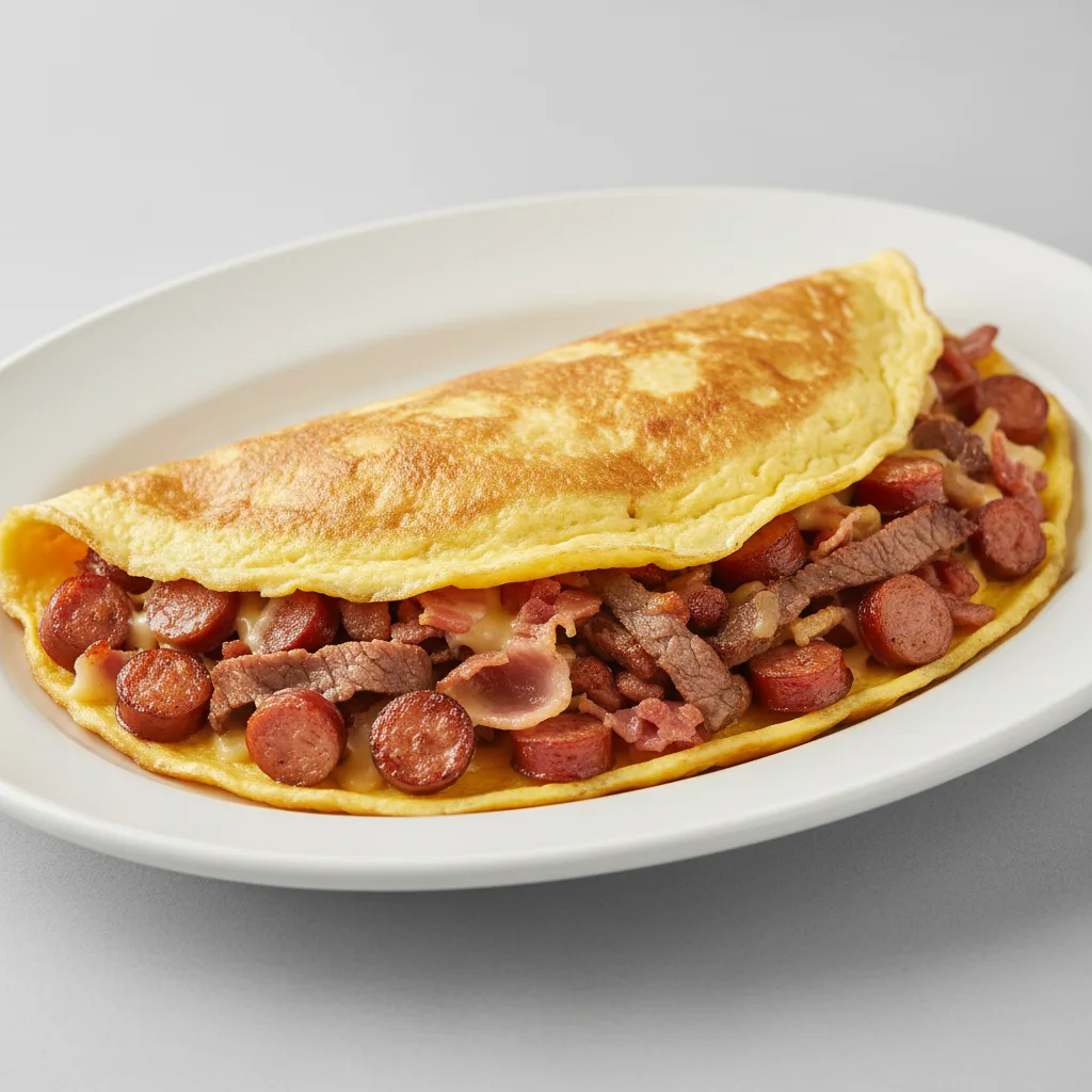 Meat Omelette Meat Omelette
