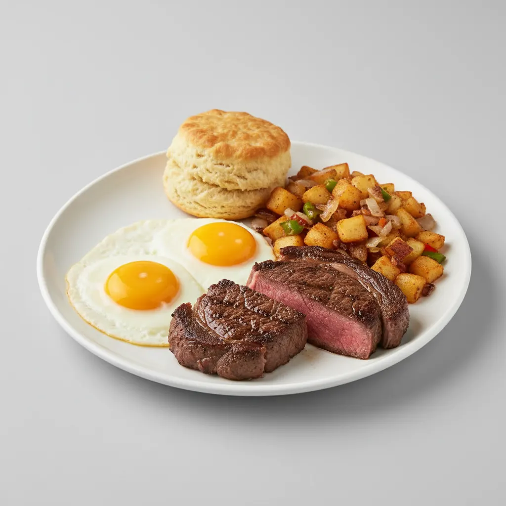 Steak and Eggs Steak and Eggs