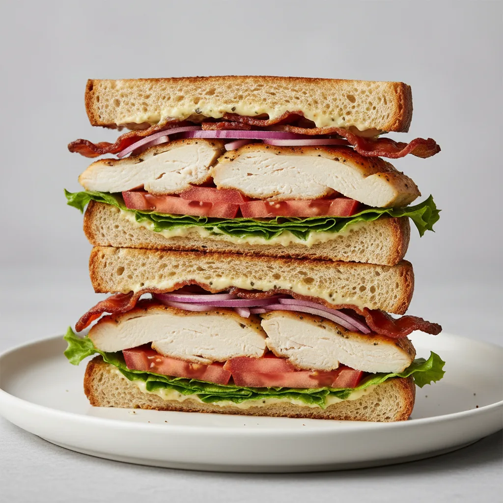 Roasted Chicken Club Roasted Chicken Club