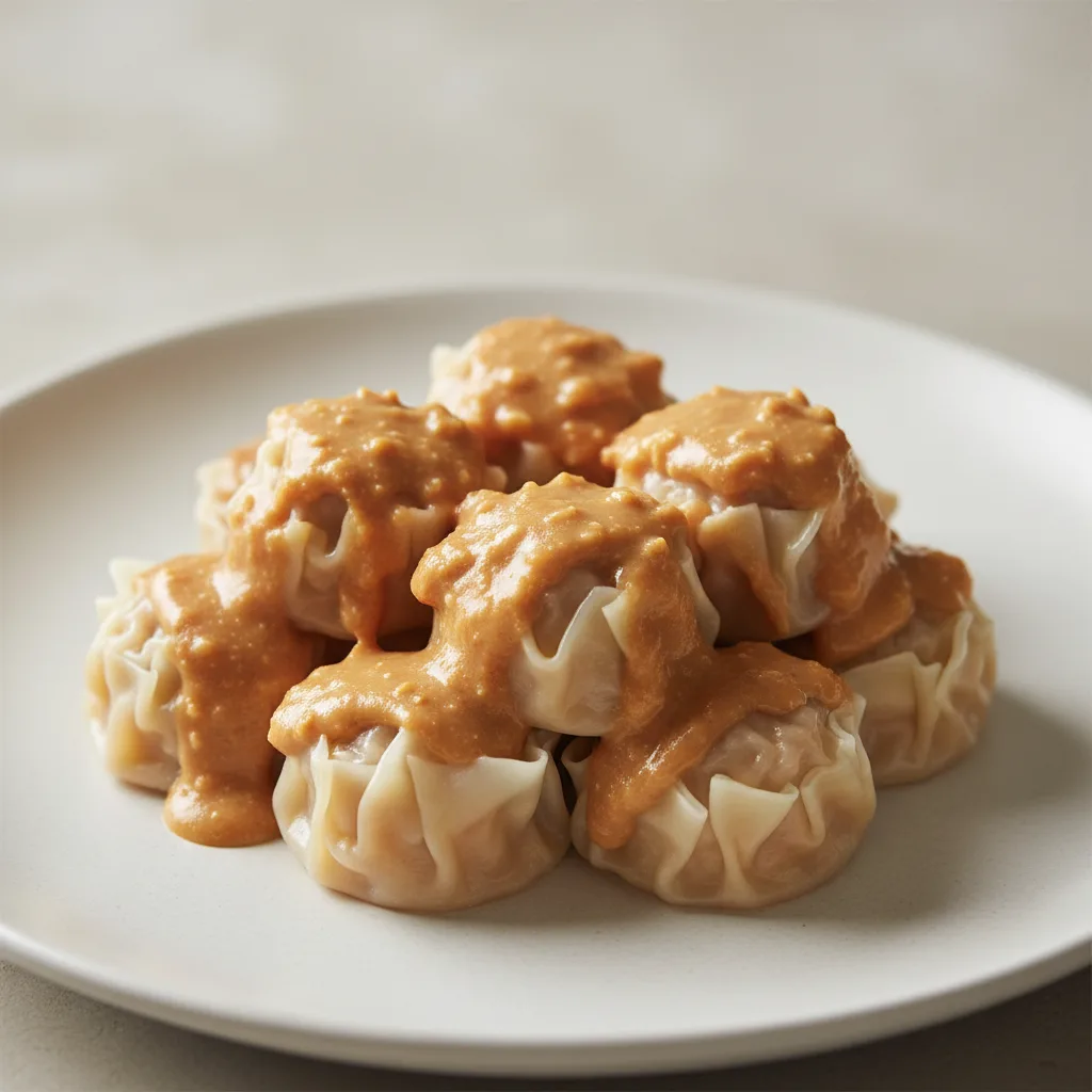 Dumpling Peanut Sauce Dumpling Peanut Sauce
