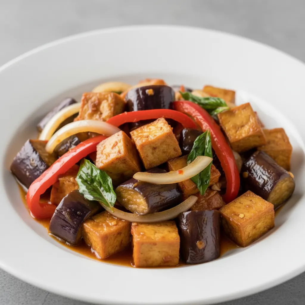 Eggplant Tofu Eggplant Tofu