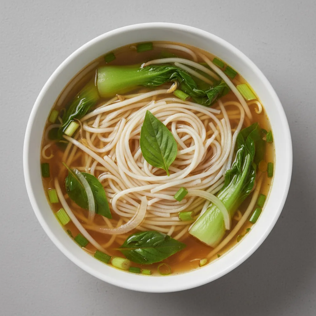 Basil Noodle Soup Basil Noodle Soup