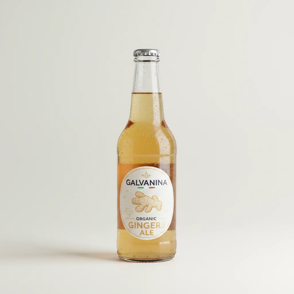 Organic Ginger Ale by Galvanina Organic Ginger Ale by Galvanina