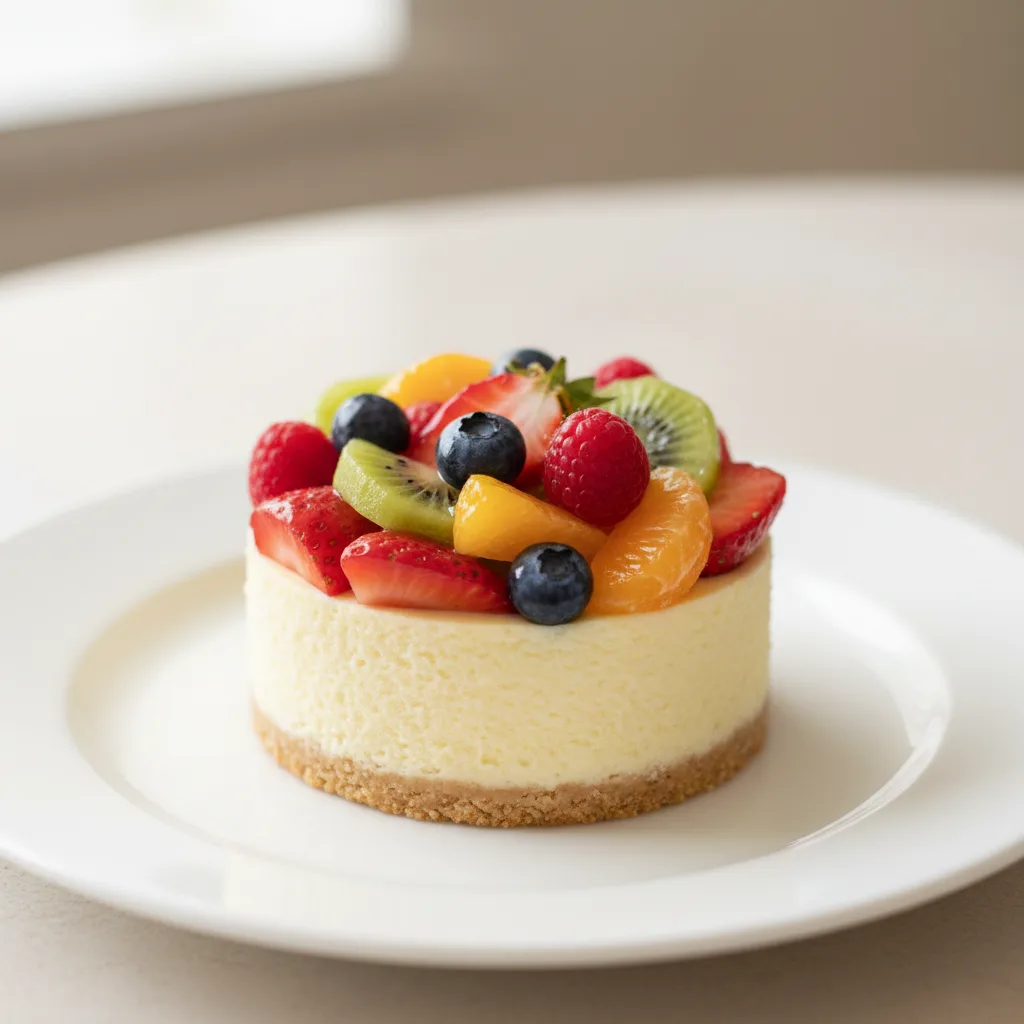Mixed Fruit Cheesecake