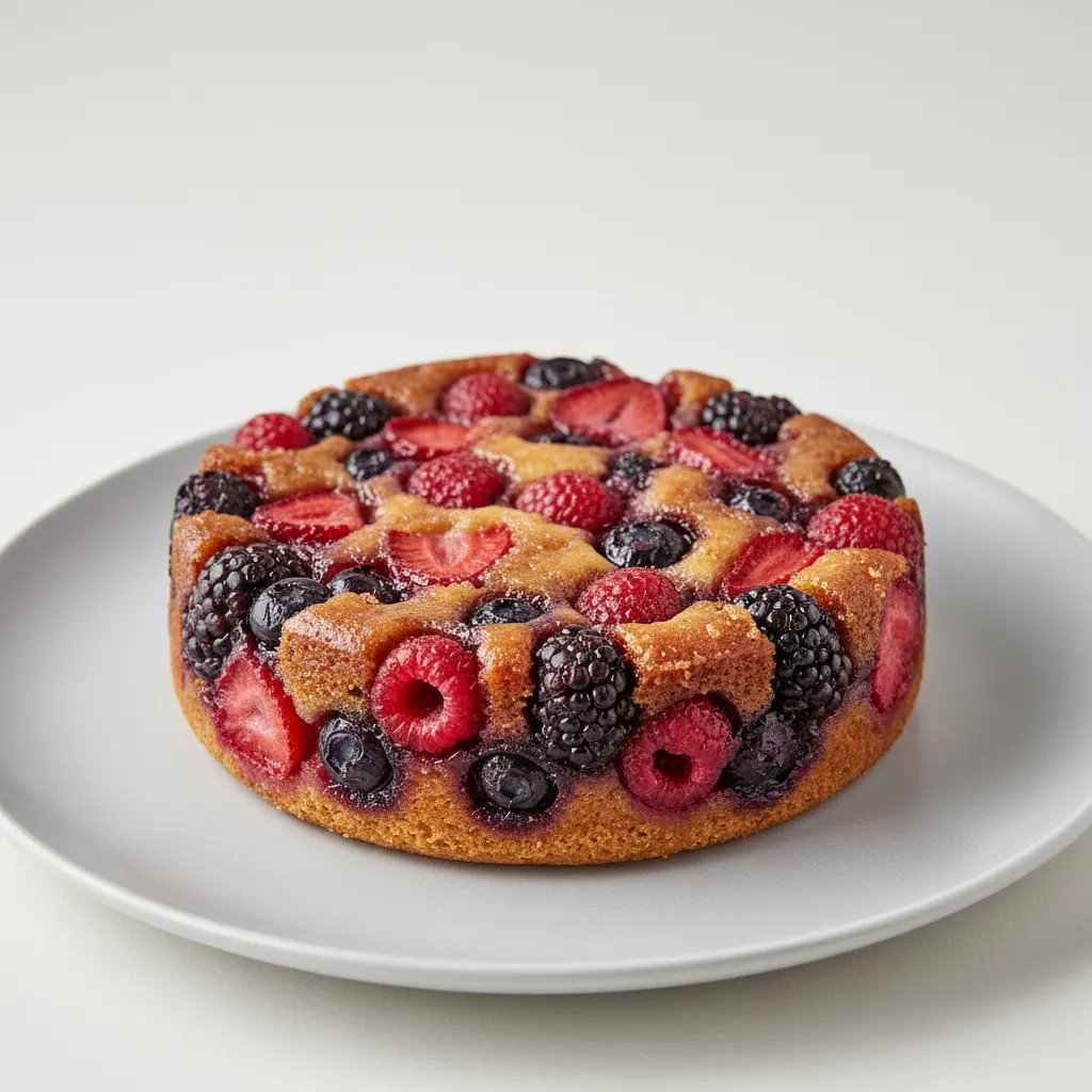 Berry Upside Down Cake