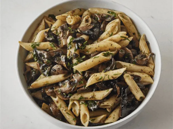 Penne with Wild Mushrooms