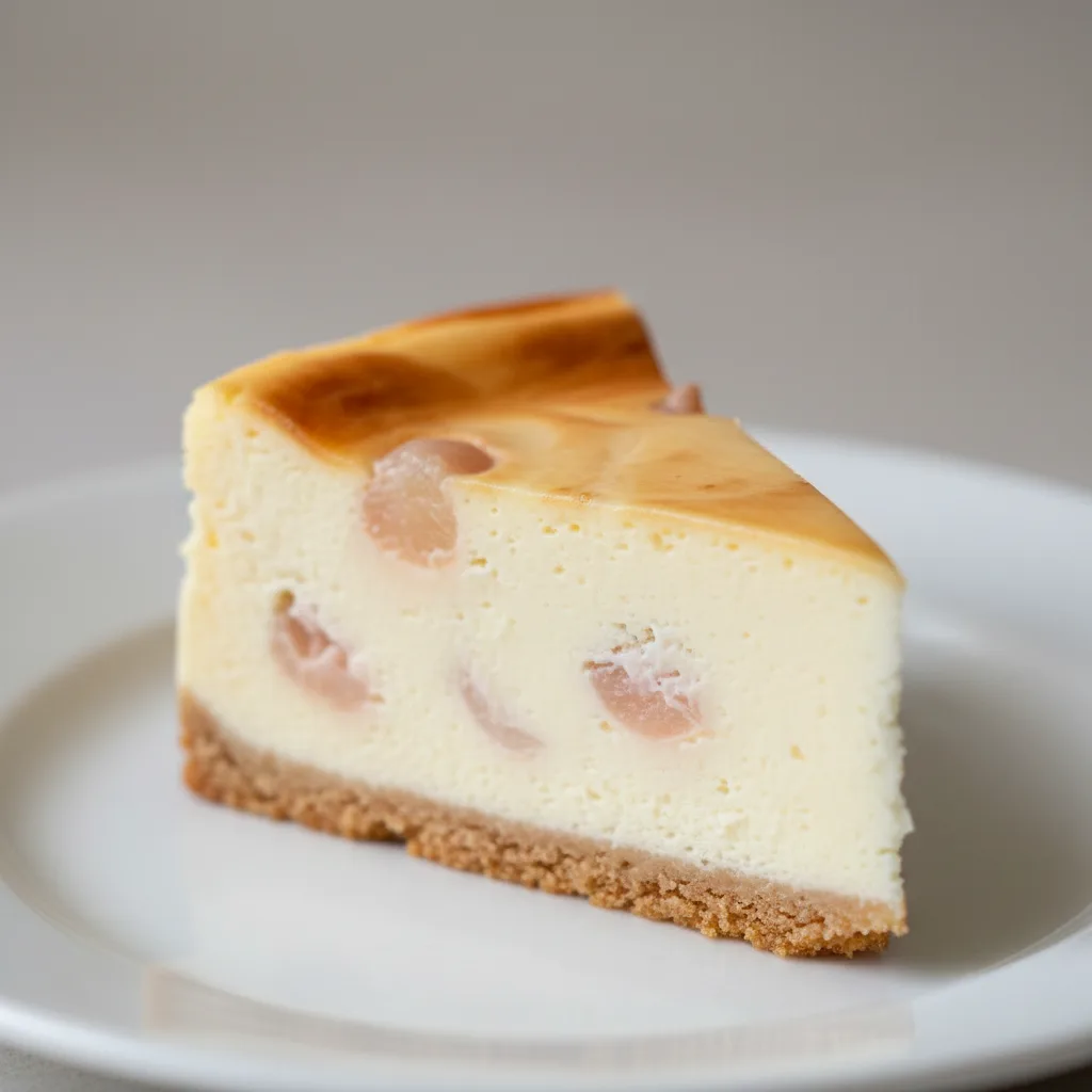 Lychee New York Cheesecake Lychee New York Cheesecake