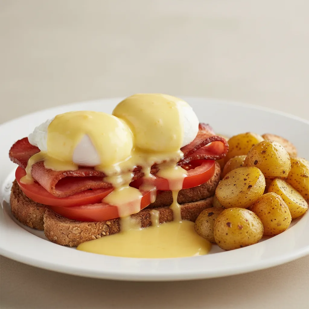 Eggs Benedict and Hollan-Daisy Sauce Eggs Benedict and Hollan-Daisy Sauce