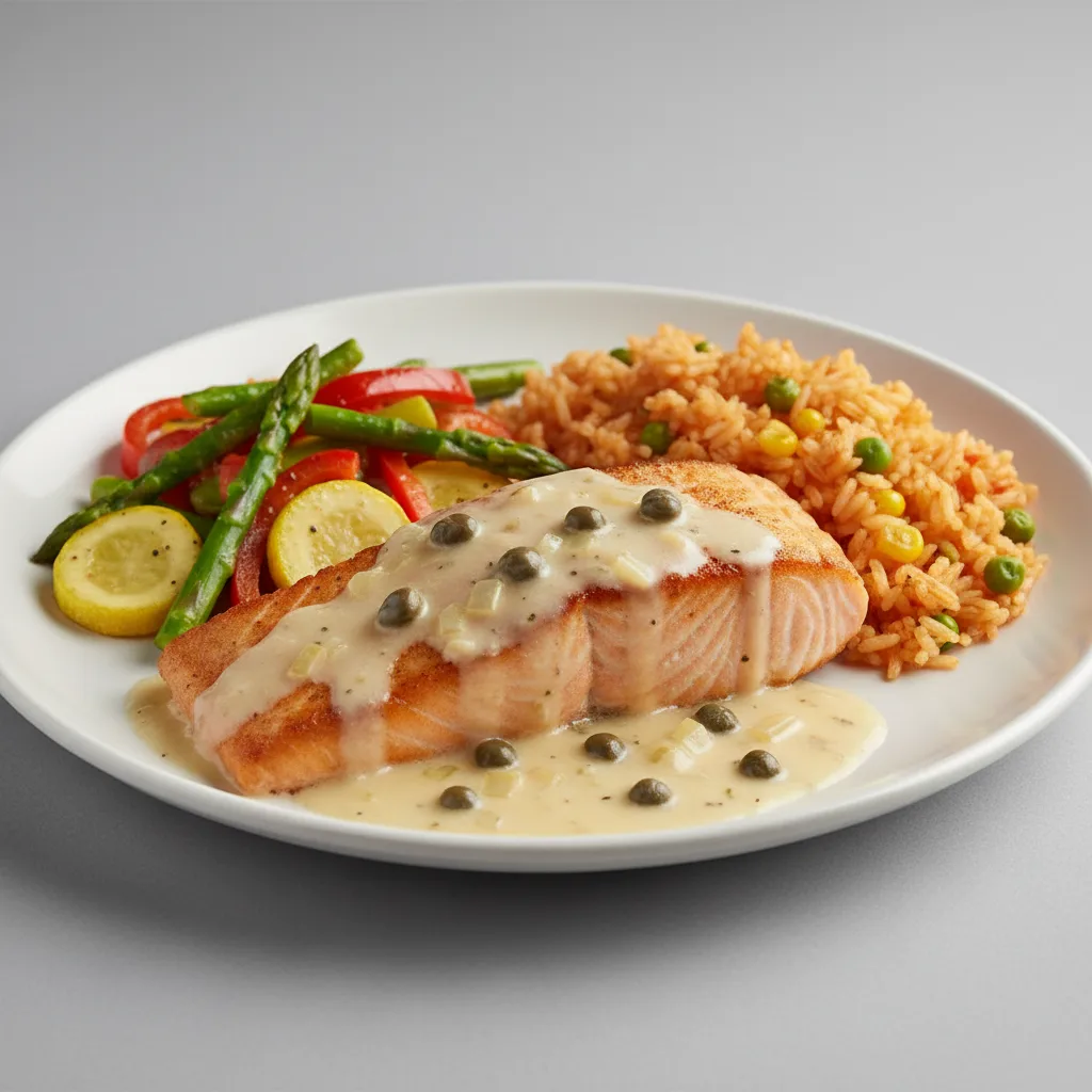Salmon Piccata Salmon Piccata