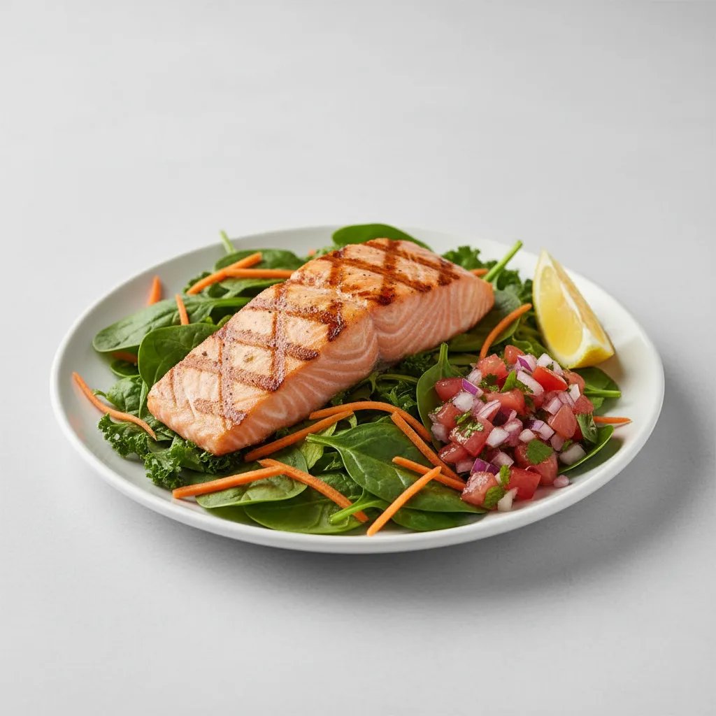 Grilled Salmon Salad Grilled Salmon Salad