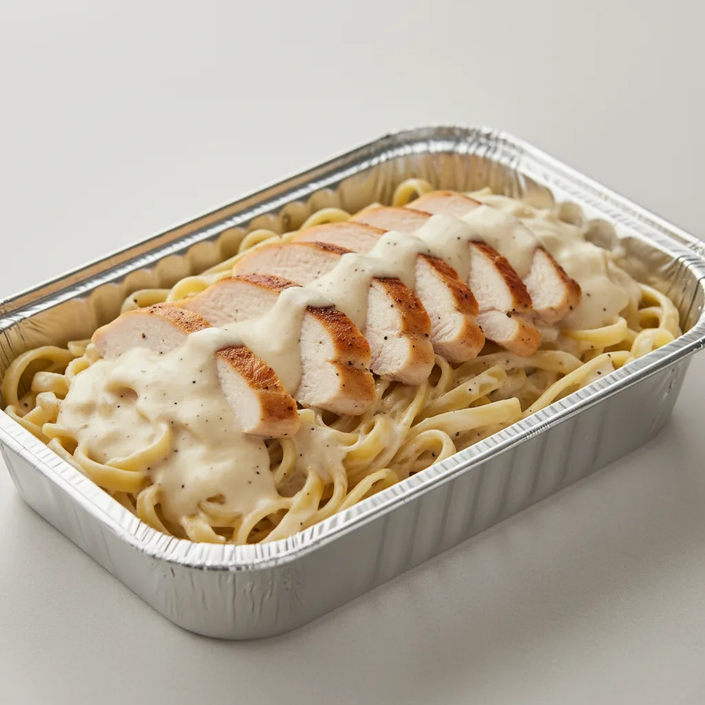 Chicken Alfredo Pasta Tray Chicken Alfredo Pasta Tray