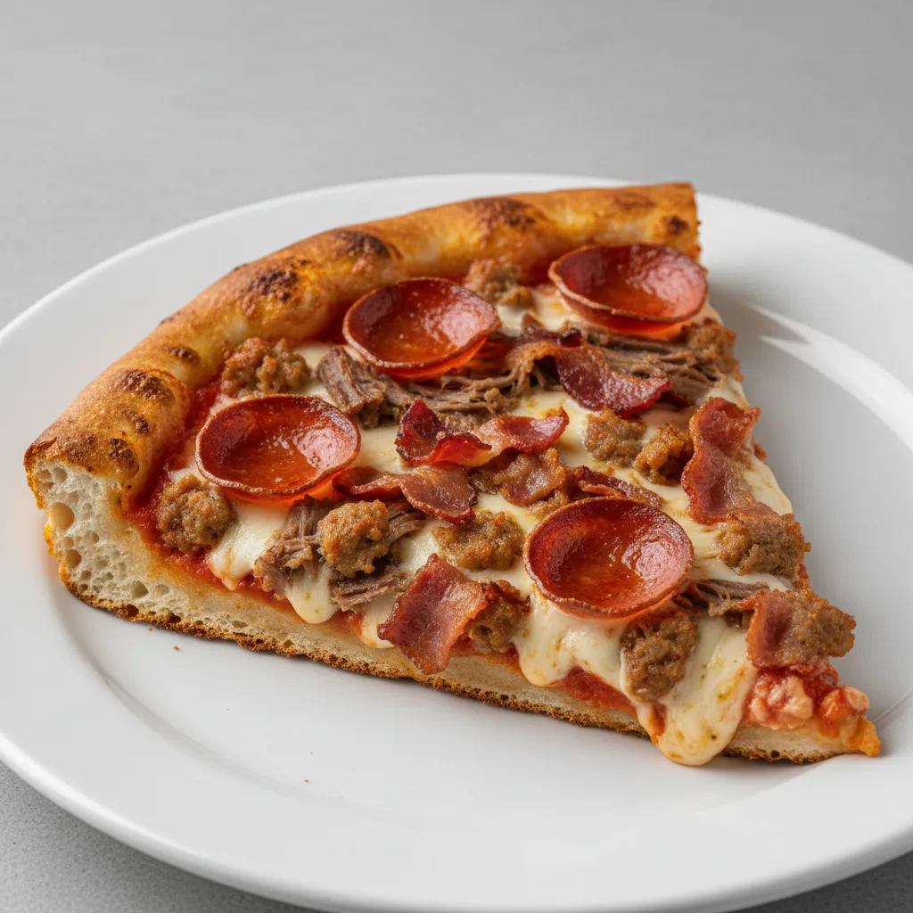 Pan Meat Sweats Pizza