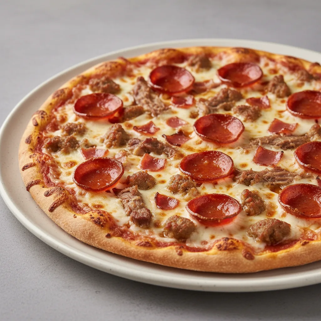 10-inch Thin Gluten-Free Meat Sweats Pizza