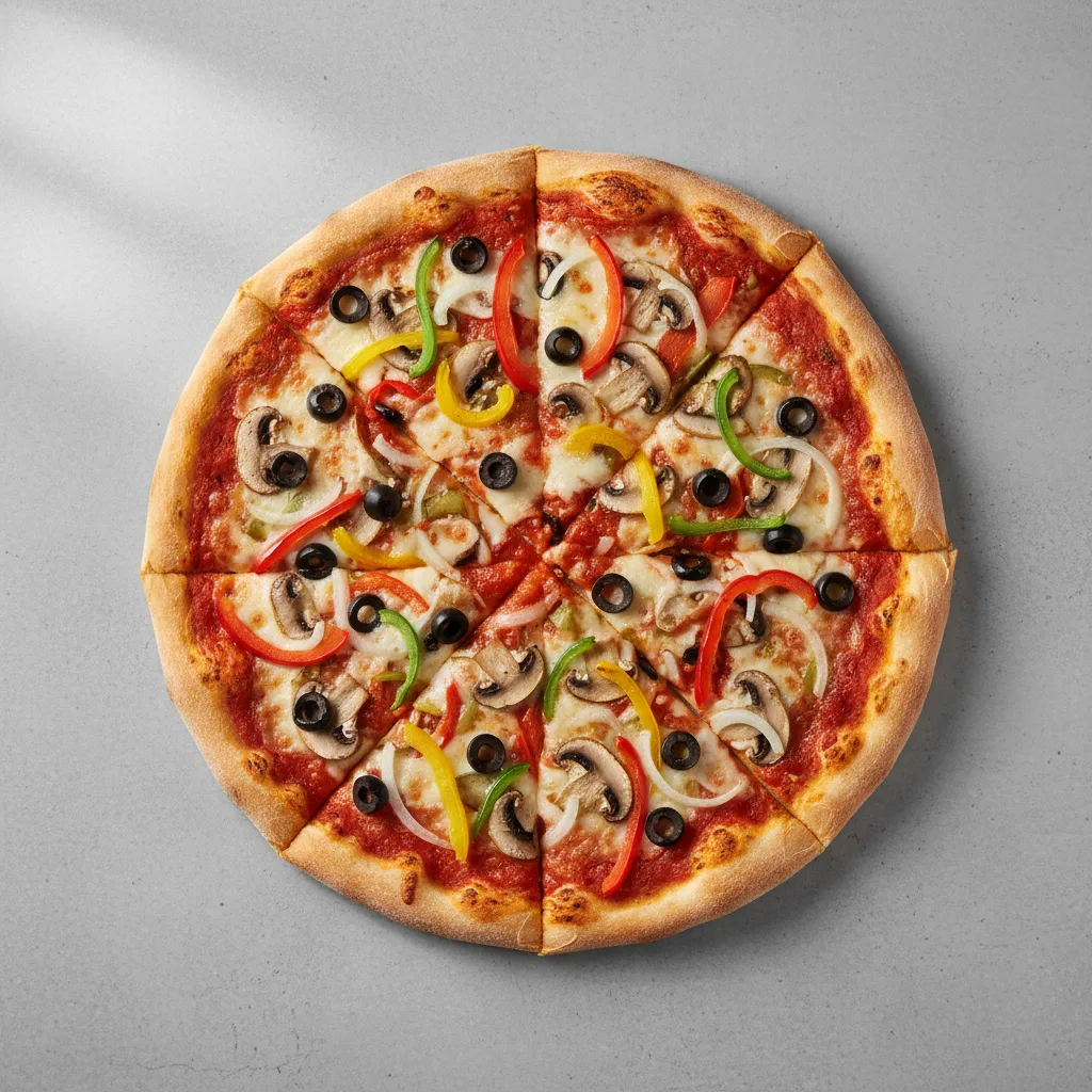 10-inch Thin Gluten-Free The Veg Pizza