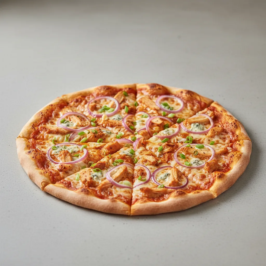 12-inch Thin Buffalo Chicken Pizza