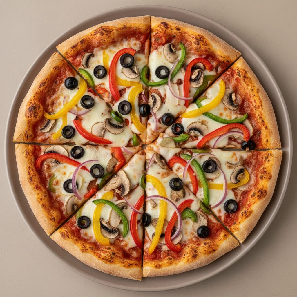 Thin Crust The Veg Pizza