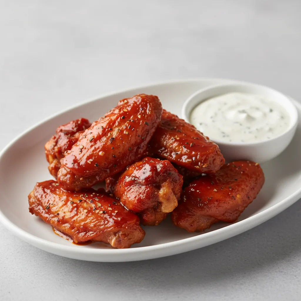 Hot Chicken Wings (6 Pieces)