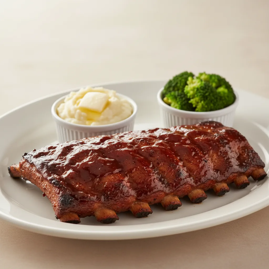 1/2 Slab of Baby Back Pork Ribs 1/2 Slab of Baby Back Pork Ribs