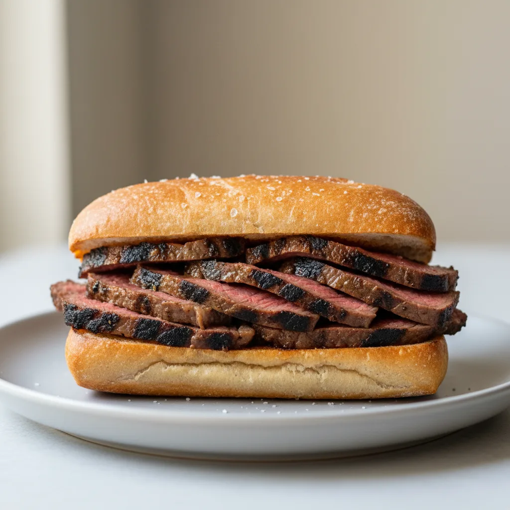 Char-Grilled Tri-Tip Sandwich Char-Grilled Tri-Tip Sandwich