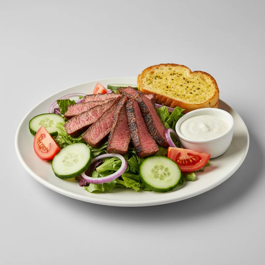 Garden Salad with Tri-Tip Garden Salad with Tri-Tip