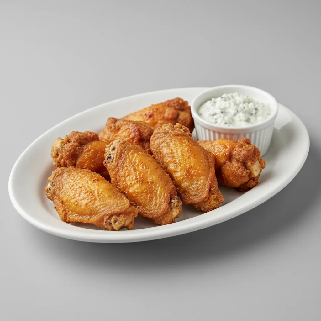 Blue Cheese 6 Wings Platter Blue Cheese 6 Wings Platter