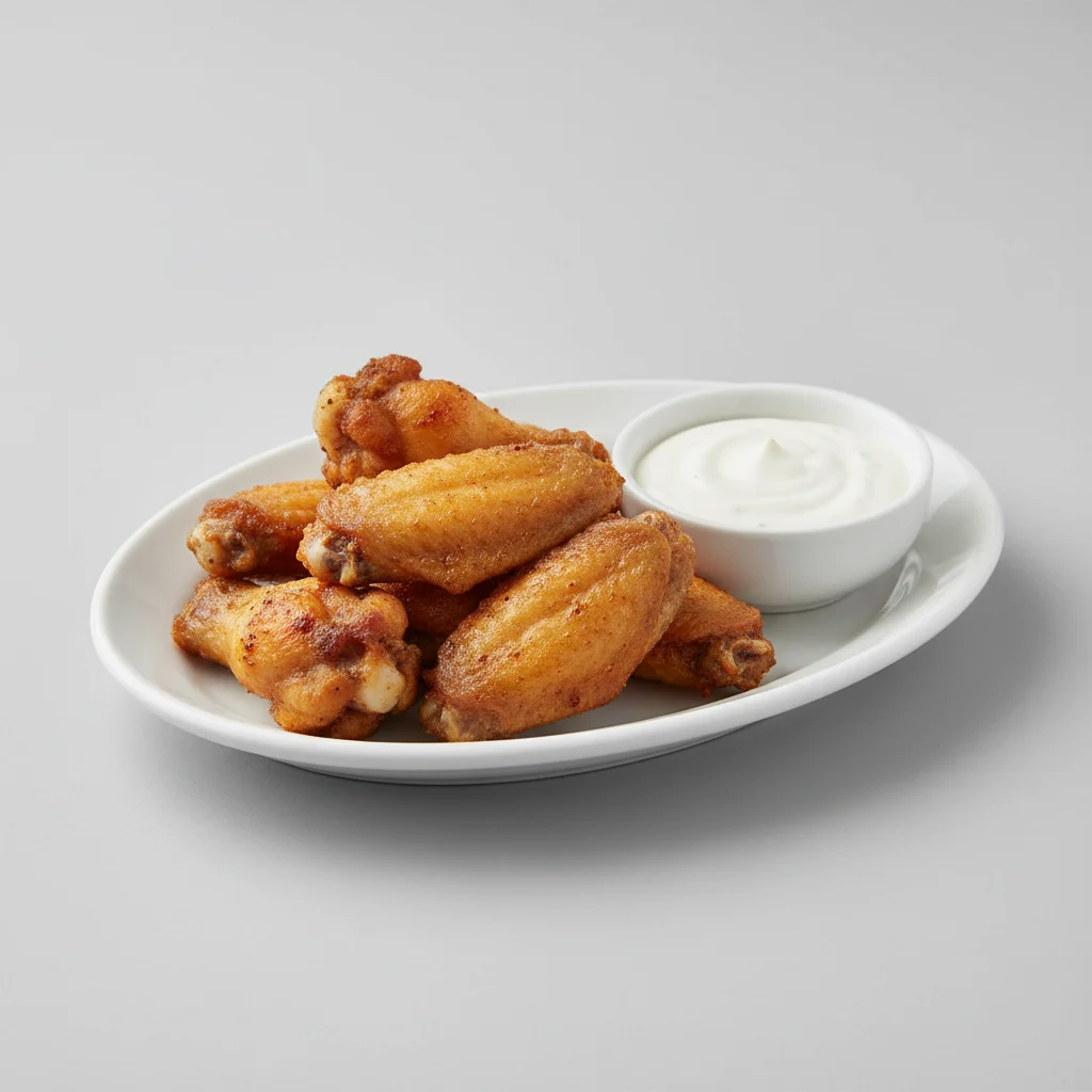 6 Wings Platter with Ranch Dressing 6 Wings Platter with Ranch Dressing